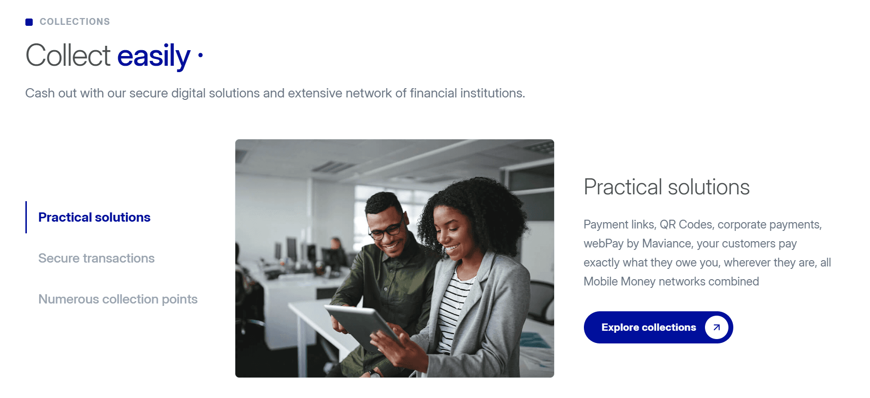 Unified Collections & Merchant Payment Links