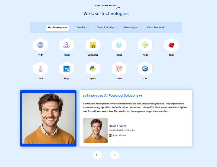 Mobile & Web Services Section